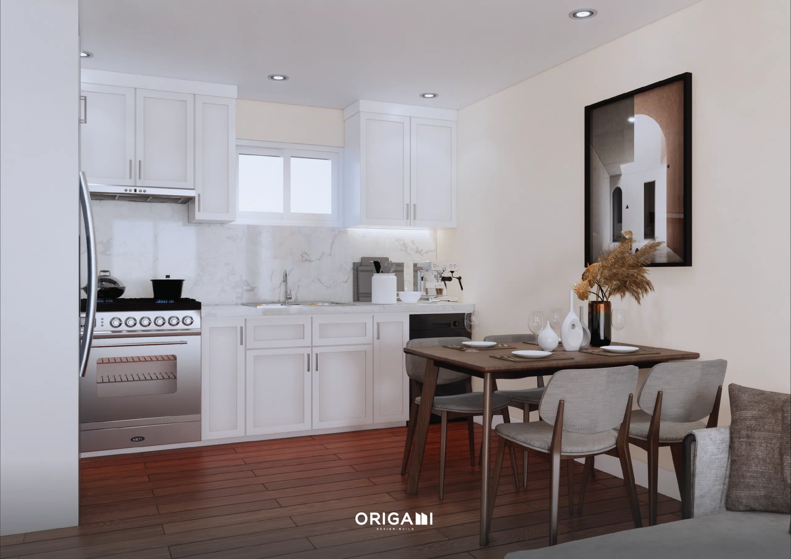 The Abode - kitchen camera angle 2