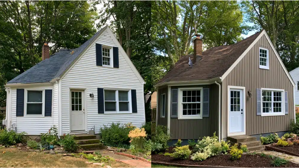 Exterior Improvements in a Full Home Remodel